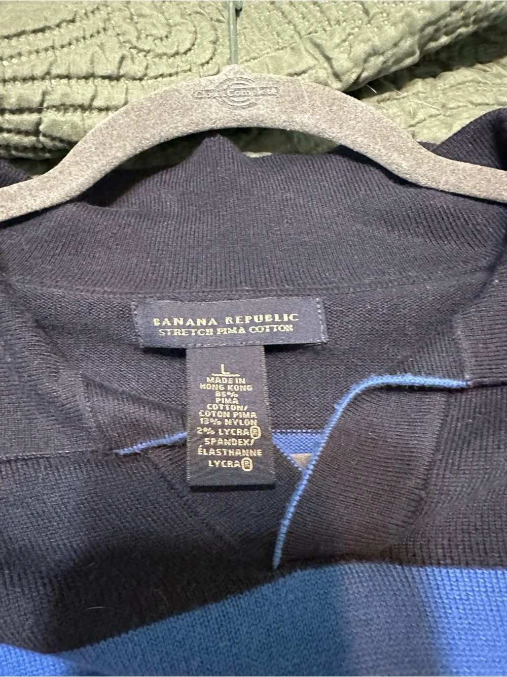 Mens Banana Republic Polo Large